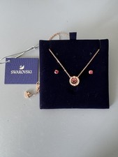 SWAROVSKI CRYSTAL SPARKLING DANCE NECKLACE & EARRINGS SET #5480494 NIB with Tag- picture