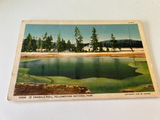 Emerald Pool Yellowstone National Park Postcard picture
