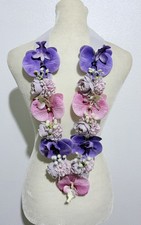 ARTIFICIAL FLORAL LEIS ORCHID picture