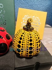 Kusama Yayoi Kusama Limited Yellow Pumpkin Resin Desktop Model9.5*7.5cm picture