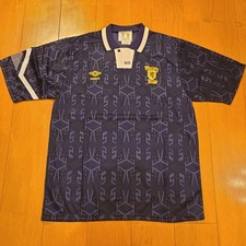 Umbro Scotland National Team 1992 Authentic Short Sleeve Jersey L From Japan picture