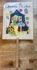 Vintage Putnam Fadeless Dyes Advertising Fan-Severt’s Drug Store,  Fremont, Iowa picture