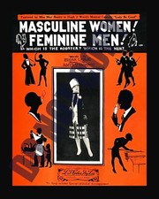 1925 Masculine Women Feminine Men Music Sheet Lady Be Good Musical 8x10 Photo picture