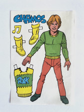 Vintage Los Chamos Cartoon Art Print Venezuelan Boy Band Latin Pop Group Mexico picture