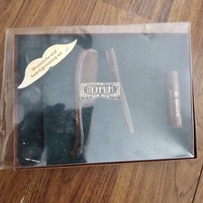 Mohawk Brand Men's Mustache Beard Geooming Set Vintage NIB USA 3 Pieces picture