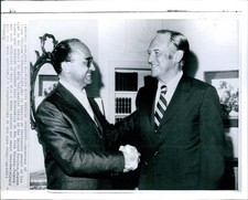 1971 William Rogers New York Luis Echevarria Mexican President Wirephoto 8x10 picture