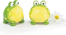 DAPRIL Toby The Toad Frog Salt And Pepper Shakers For Kit, One Size, Green picture