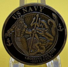 * United States Navy Shellback Hat or Lapel Pin. Awesome to show your Navy Pride picture