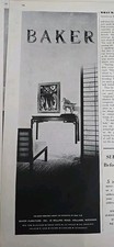 1958 Baker Mid Century Modern Furniture Foyer Sofa Table Chair ad  picture