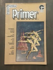💥 Comico Primer # 5 1982 1st Sam Keith Art + 1st Maxx Prototype Scarce Indie 💥 picture