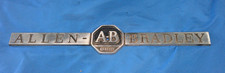 Vintage Allen Bradley Sign Emblem Factory Automation Equipment Advertising picture