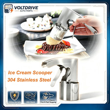 Thrifty Old Time Ice Cream Scooper Original 304 Stainless Steel Scoop HD picture