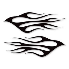 Classic Flames Dorado Design Magnet picture