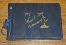 Vintage 1936 School Autograph Book - Josephine Sumner Lynchburg VA -Mostly Empty picture