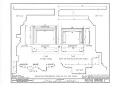Photo:Hawthorne NJ John W Rea House 1900s Floor Plan Mantels Goffle Road picture