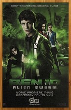 2009 Ben 10 Alien Swarm Print Ad/Poster Cartoon Network CN TV Movie Promo Art  picture