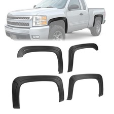 ALMULOO 4Pcs Fender Flares Compatible with 2007-2013 Silverado 1500 | Compati... picture
