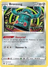 Bronzong : SWSH10 - 112/189 Near Mint picture