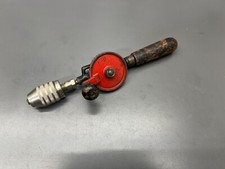 (k) VINTAGE ANTIQUE UNBRANDED EGG BEATER HAND DRILL picture