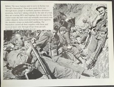 Book Clipping Photo Merrill’s Marauders Burma WWII  picture