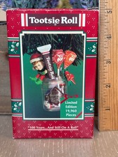 Enesco Treasury Limited Edition Tootsie Roll Christmas Ornament picture