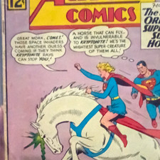 DC Action Comics #293 Comics Code Authority Superman Supergirl Comet picture
