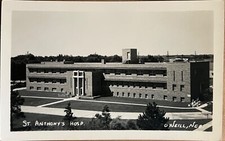 O’Neill Nebraska St Anthony’s Hospital Vintage Real Photo Postcard c1950 RPPC picture