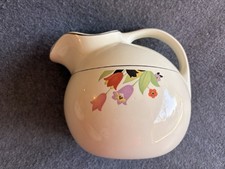 Rare Vintage Hall’s Crocus/Tulip 4-Piece Bowl & Pitcher Set Excellent Condition picture
