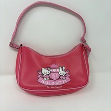 Vintage 2005 Sanrio Hello Kitty Cathy Pink Y2K PVC Shoulder Bag Rare picture