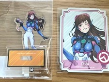 Overwatch D.Va Acrylic Stand & Illustration Card Set - Authentic Blizzard picture