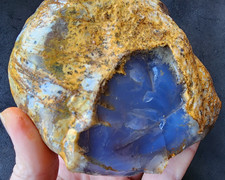 27.7 oz (785 gr) AAA Blue Chalcedony Rough, Blue Chalcedony Raw, ブルーカルセドニー picture