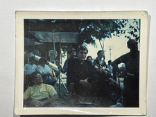 Dick Van Dyke Hand Signed Polaroid-Cold Turkey Movie Set Winterset, IA-1969-70? picture