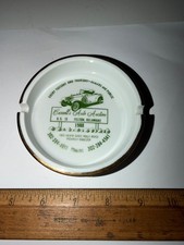 VINTAGE CARROLL'S AUTO AUCTION FELTON, DE 1988 ASHTRAY picture