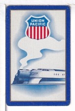 Single Railroad Playing Card