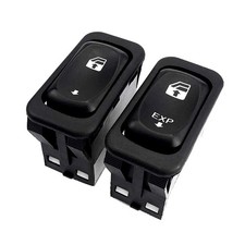 Both Driver & Passenger Side Window Switch Fit for Freightliner Black picture