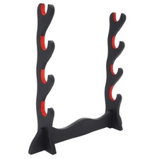 Eforlife Velvet Padded Sword Stand Felt Protect Display Holder Samurai Sword Kat picture