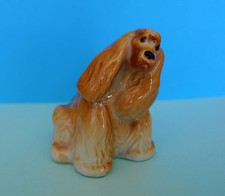 PORCELAIN Figurine DOG Spaniel,sitting picture