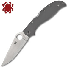 Spyderco Stretch 2 XL CRUWEAR Satin Plain Blade Gray G10 Handles C258GPGYCW picture