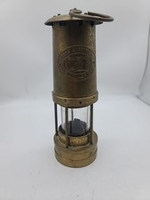 CAMBRIAN MINERS Safety Lamp W.R.Clanny-Sir H. Davy GUC Solid Brass No. 61380 picture