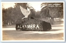 1915 Rose Tournament Pasadena California CA RPPC Photo Unposted Antique Postcard picture