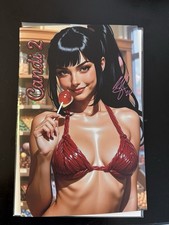 18+ adult comic books Hole In One Comics New Candi 2 Signed With Coa picture