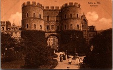 Cologne Germany Hahnentor Hahn Gate Antique Postcard K&N Hamburg picture