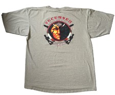 Vintage Harley Davidson T-Shirt 2XL Beige Tecumseh, MI Harley Davidson 2003 Y2K picture