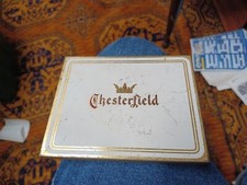 Vintage Chesterfield Cigarette Tin 5 3/4