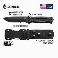 Gerber Gear Strongarm, Fixed Blade Tactical Knife for Survival, Serrated F Edge picture