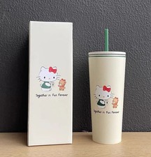 Starbucks Hello Kitty 50th Anniversary Cup 473ml/16Oz Christmas Gift picture