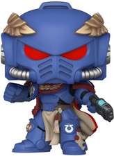 Funko POP Games: Warhammer 40k - Ultramarines Captain [New Toy] Vinyl Figure, picture