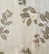 SCHUMACHER Madame De Pompadour alabaster  chinoiserie printed linen remnant new picture