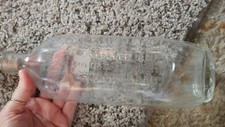 Vintage Large Medicine Bottle Dr. Peter Fahrney & sons. Chicago IL picture