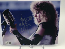 NANCY WILSON AUTO BECKETT Authentic 8x10 PHOTO Signed Rock Musician  HEART picture